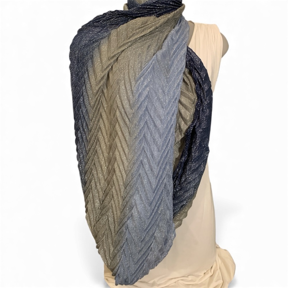 Source Unknown Multicolor Chevron Scarf (item#10041)